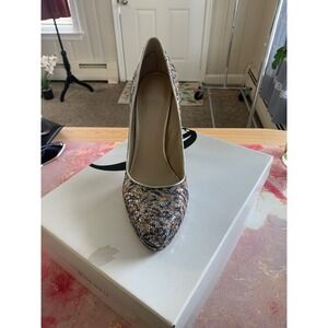 Nine West‎ Sparkle Heels Pumps Evening Party Occasion Glittery Shoes